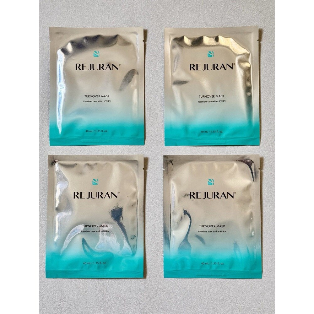 REJURAN Turnover Mask c-PDRN (4ea) - Original Salmon DNA Clinical Sheet Masks